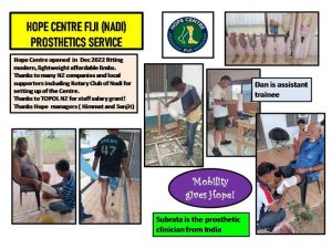 Hope Centre Fiji Prosthetics Service