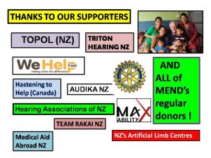 Thanks to our MENDNZ Supporters