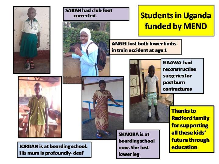 MENDNZ helping Ugandan Students